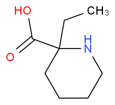 2-ethyl-2-piperidinecarboxylic acid_分子结构_CAS_1227465-64-6)