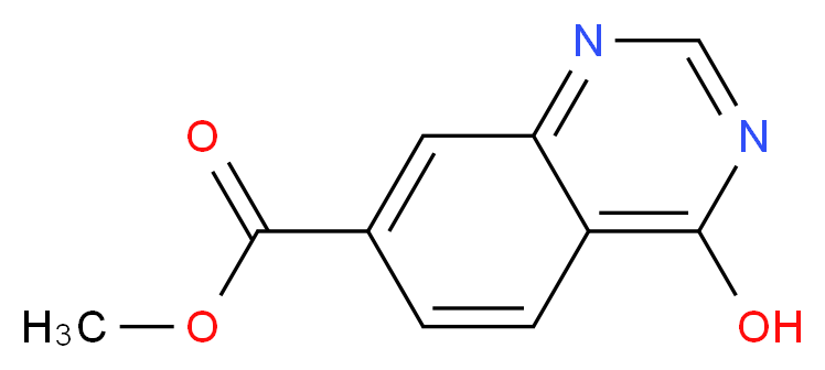 Methyl 4-hydroxyquinazoline-7-carboxylate 97%_分子结构_CAS_313535-84-1)