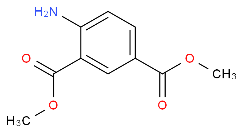 Dimethyl 4-aminoisophthalate_分子结构_CAS_63746-12-3)