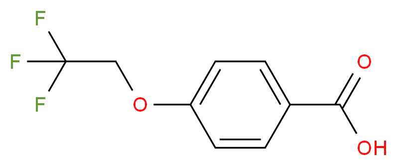 4-(2,2,2-trifluoroethoxy)benzoic acid_分子结构_CAS_27914-56-3)