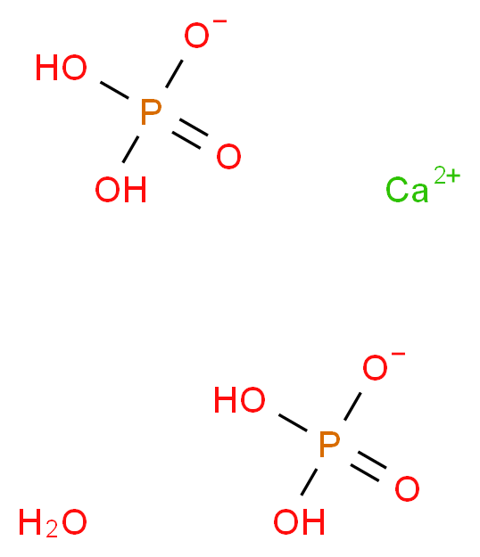 过磷酸钙 一水合物_分子结构_CAS_10031-30-8)