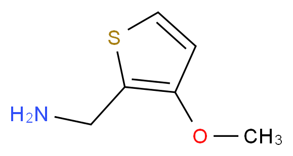 (3-methoxythien-2-yl)methylamine_分子结构_CAS_946409-37-6)