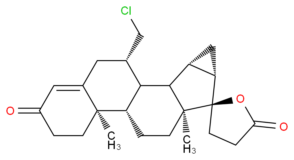 7-Chloromethyl 17R-Drospirenone_分子结构_CAS_932388-89-1)