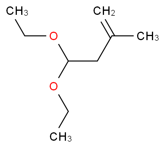 4,4-Diethoxy-2-methylbut-1-ene_分子结构_CAS_)
