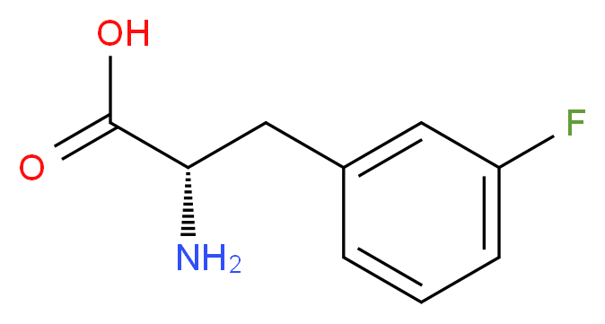 3-FLUORO-L-PHENYLALANINE_分子结构_CAS_19883-77-3)