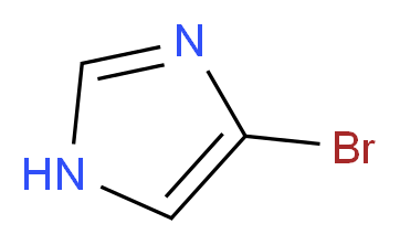 4-溴-1H-咪唑_分子结构_CAS_2302-25-2)