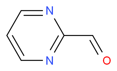 2-Pyrimidinecarboxaldehyde_分子结构_CAS_27427-92-5)
