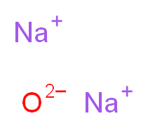 氧化钠_分子结构_CAS_1313-59-3)