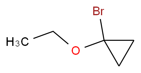 1-Bromo-1-ethoxycyclopropane_分子结构_CAS_95631-62-2)