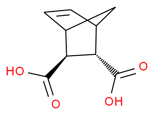 bicyclo[2.2.1]hept-5-ene-2,3-dicarboxylic acid_分子结构_CAS_3853-88-1)