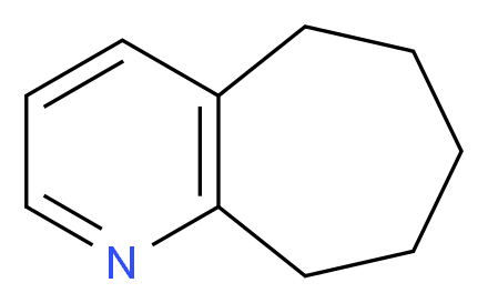 5H,6H,7H,8H,9H-cyclohepta[b]pyridine_分子结构_CAS_7197-96-8