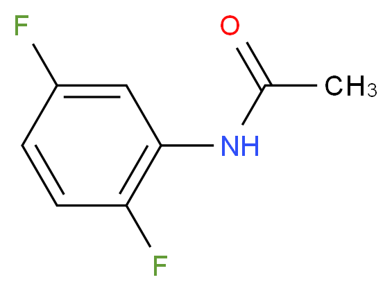 2',5'-Difluoroacetanilide_分子结构_CAS_)