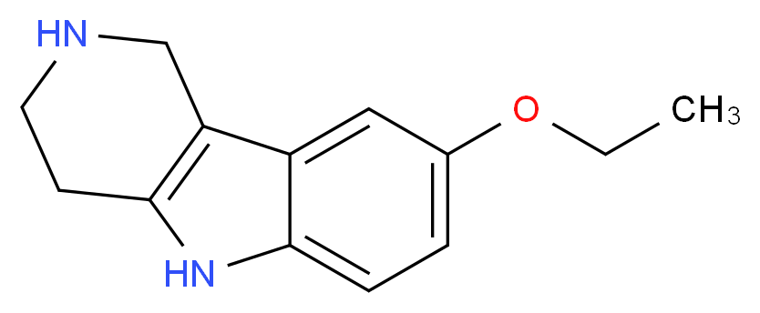 8-Ethoxy-2,3,4,5-tetrahydro-1H-pyrido[4,3-b]indole_分子结构_CAS_)