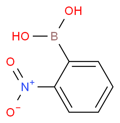 2-Nitrophenylboronic acid_分子结构_CAS_5570-19-4)