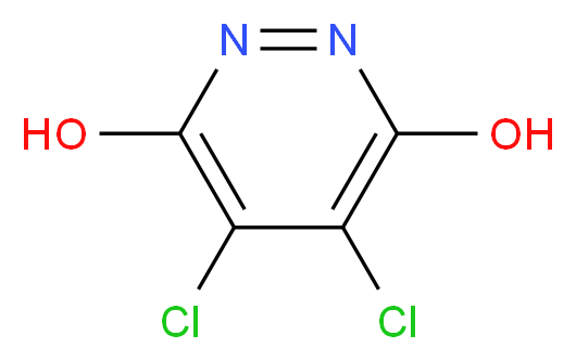 dichloropyridazine-3,6-diol_分子结构_CAS_6641-32-3