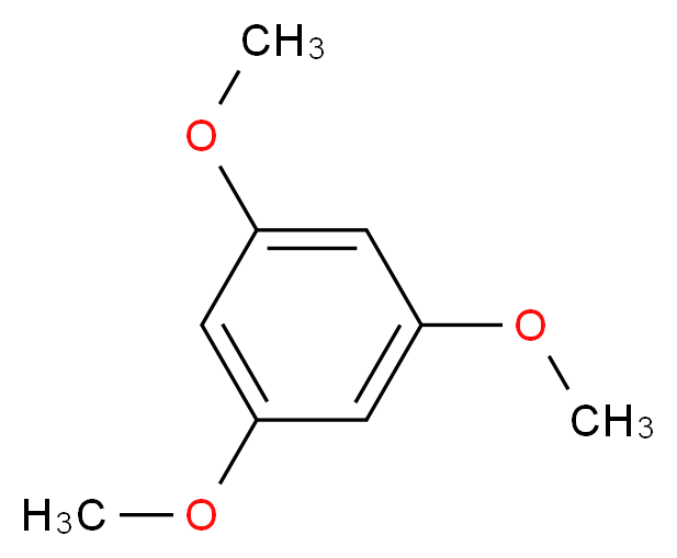1,3,5-三甲氧基苯_分子结构_CAS_621-23-8)