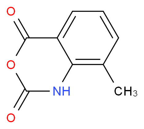 8-methyl-2,4-dihydro-1H-3,1-benzoxazine-2,4-dione_分子结构_CAS_66176-17-8