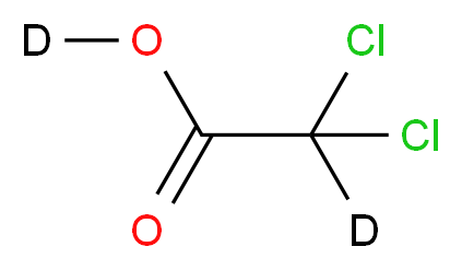 二氯乙酸-d2_分子结构_CAS_63403-57-6)