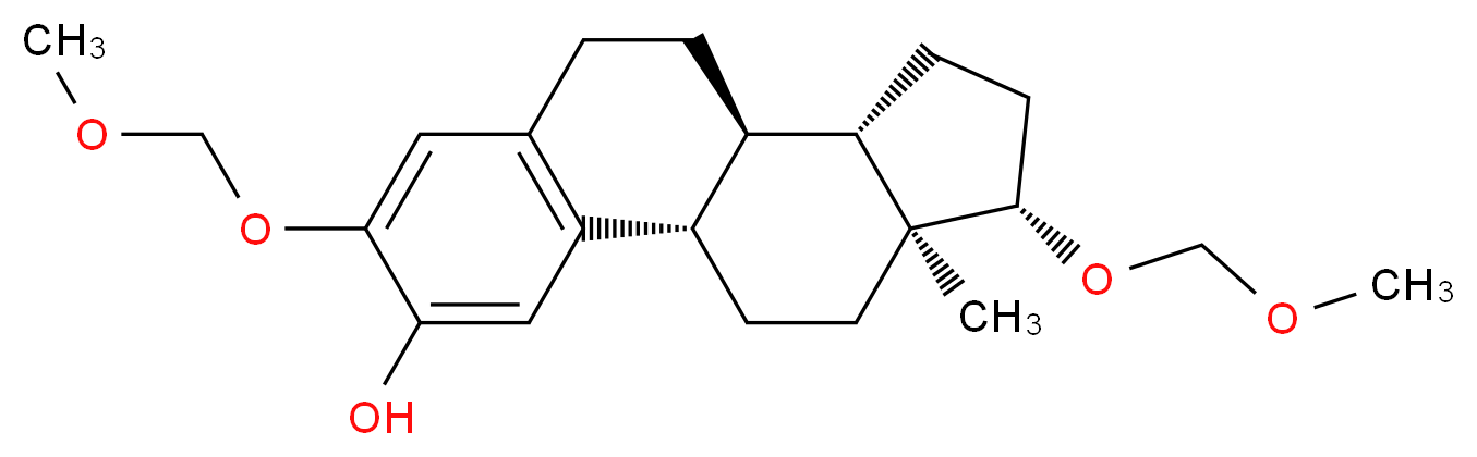 (1S,10R,11S,14S,15S)-5,14-bis(methoxymethoxy)-15-methyltetracyclo[8.7.0.0<sup>2</sup>,<sup>7</sup>.0<sup>1</sup><sup>1</sup>,<sup>1</sup><sup>5</sup>]heptadeca-2(7),3,5-trien-4-ol_分子结构_CAS_217792-89-7