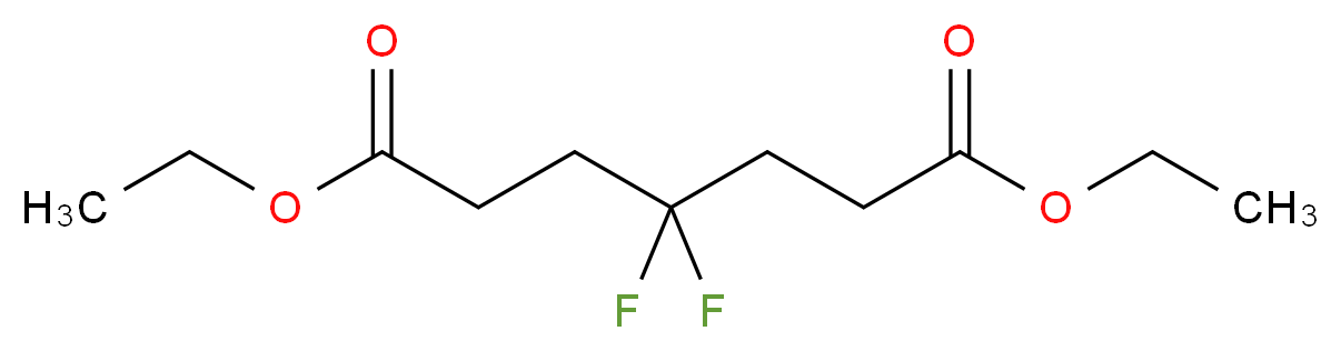 Diethyl 4,4-difluoroheptanedioate_分子结构_CAS_22515-16-8)