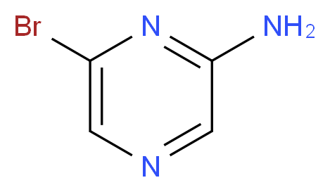 2-Amino-6-bromopyrazine_分子结构_CAS_54237-53-5)