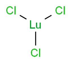 氯化镥(III)_分子结构_CAS_10099-66-8)