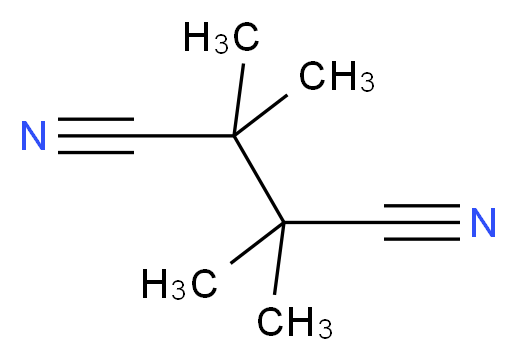 TETRAMETHYL SUCCINONITRILE_分子结构_CAS_3333-52-6)