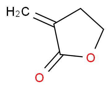 3-methylideneoxolan-2-one_分子结构_CAS_547-65-9