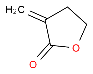 α-亚甲基-γ-丁内酯_分子结构_CAS_547-65-9)