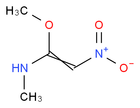 1-Methoxy-1-methylamino-2-nitroethylene_分子结构_CAS_)