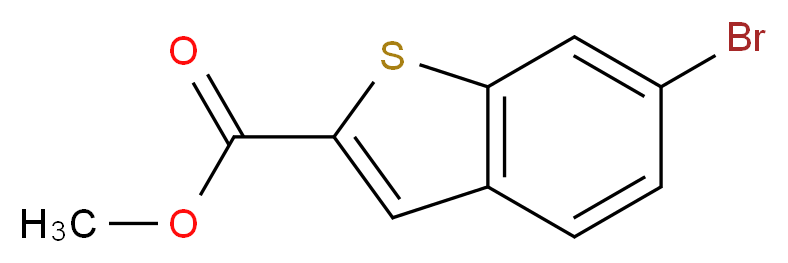 Methyl 6-bromo-1-benzothiophene-2-carboxylate_分子结构_CAS_360576-01-8)