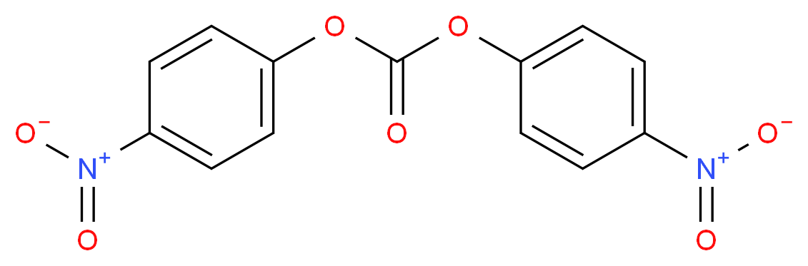 双(4-硝基苯)碳酸酯_分子结构_CAS_5070-13-3)