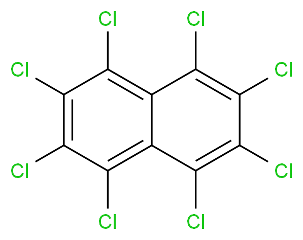 1,2,3,4,5,6,7,8-octachloroNaphthalene_分子结构_CAS_2234-13-1)