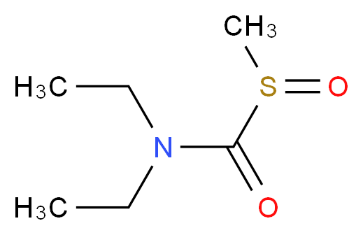 S-Methyl-N,N-diethylthiocarbamate Sulfoxide_分子结构_CAS_140703-15-7)