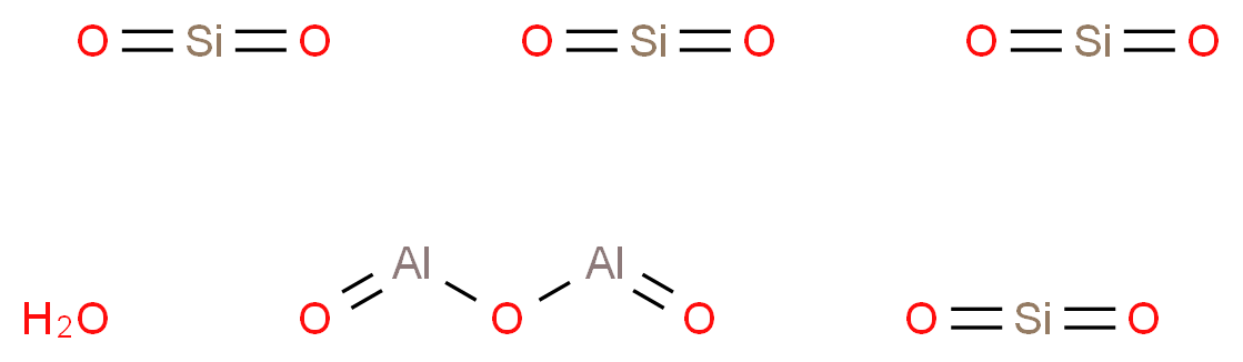 1302-78-9 分子结构
