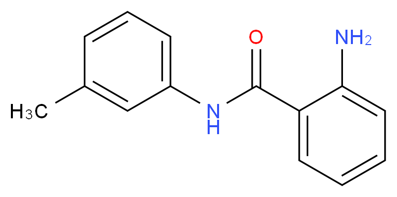 2-Amino-N-m-tolyl-benzamide_分子结构_CAS_22312-62-5)