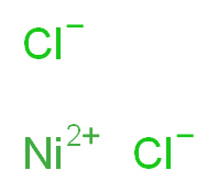 氯化镍(II),无水_分子结构_CAS_7718-54-9)