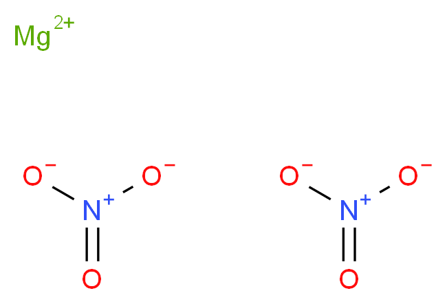 硝酸镁 溶液_分子结构_CAS_10377-60-3)