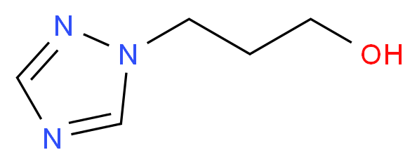 3-(1H-1,2,4-Triazol-1-yl)propan-1-ol_分子结构_CAS_84497-70-1)