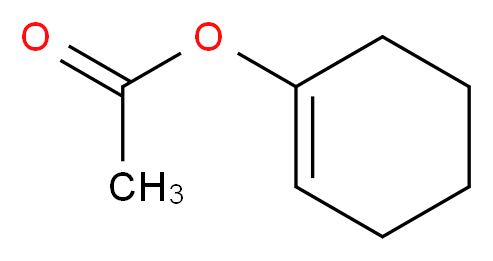 cyclohex-1-en-1-yl acetate_分子结构_CAS_1424-22-2