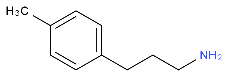 3-(4-methylphenyl)propan-1-amine_分子结构_CAS_54930-39-1