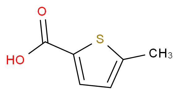 5-methylthiophene-2-carboxylic acid_分子结构_CAS_1918-79-2