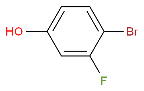 4-bromo-3-fluorophenol_分子结构_CAS_121219-03-2