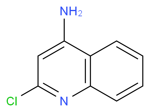 2-Chloroquinolin-4-amine_分子结构_CAS_80947-25-7)