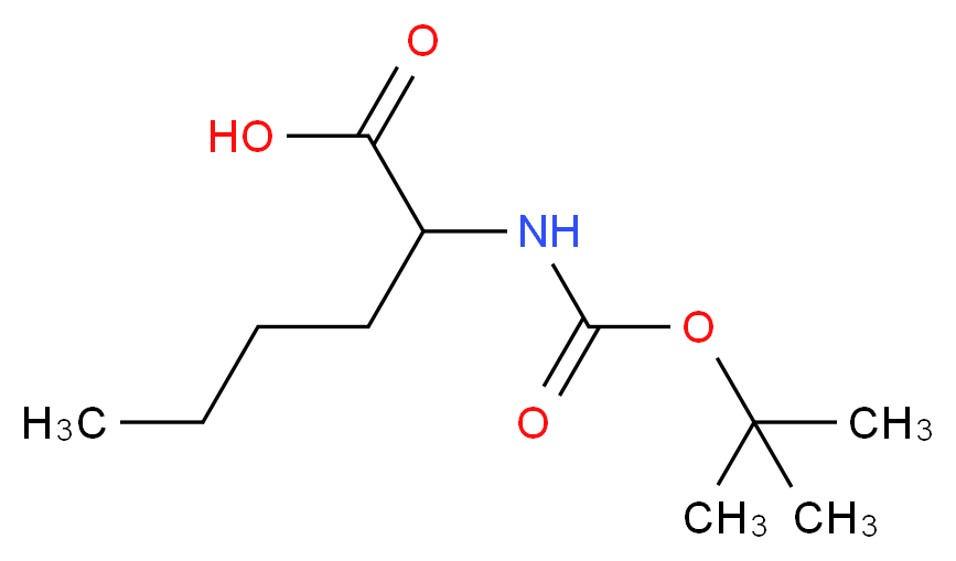 Boc-D-Nle-OH_分子结构_CAS_55674-63-0)