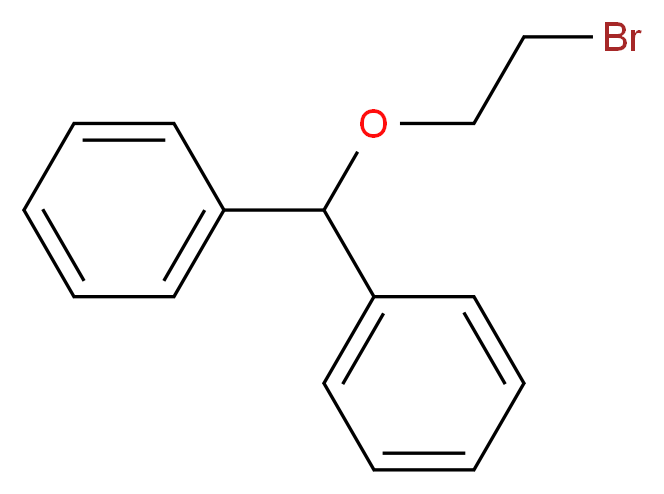 [(2-bromoethoxy)(phenyl)methyl]benzene_分子结构_CAS_6305-20-0