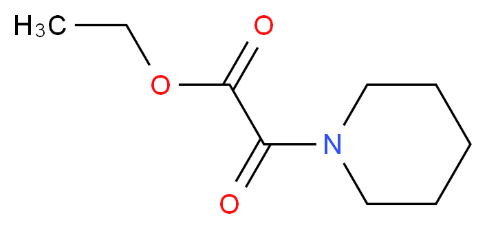 Ethyl Oxo(Piperidin-1-Yl)Acetate_分子结构_CAS_53074-96-7)