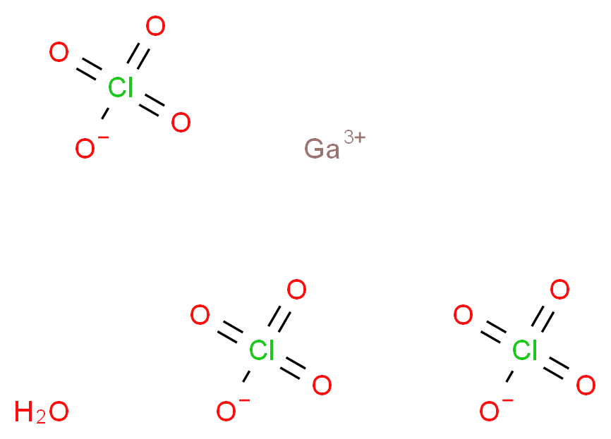 高氯酸镓 水合物_分子结构_CAS_81029-07-4)
