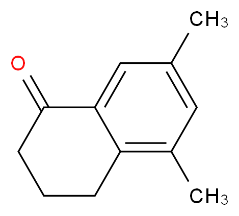 3,4-Dihydro-5,7-dimethylnaphthalen-1(2H)-one_分子结构_CAS_13621-25-5)