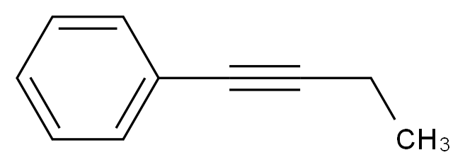 but-1-yn-1-ylbenzene_分子结构_CAS_622-76-4